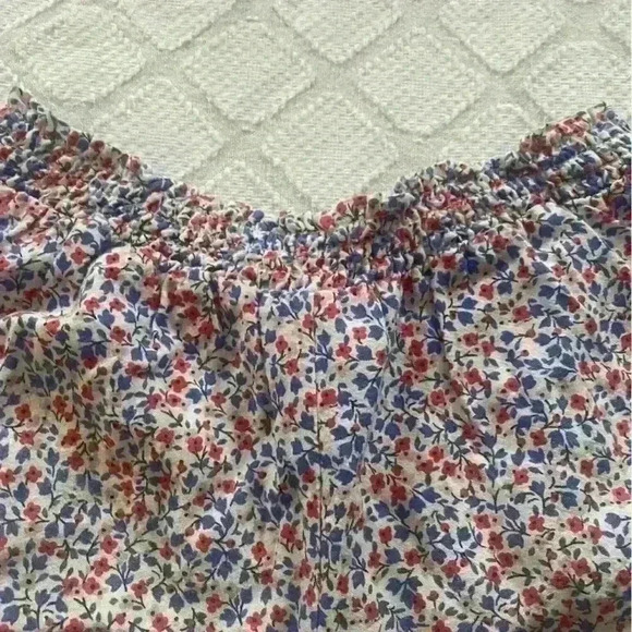 435 by Matilda Jane Floral Hello Lovely Lagoon Shorts Size 12 - Picture 7 of 8